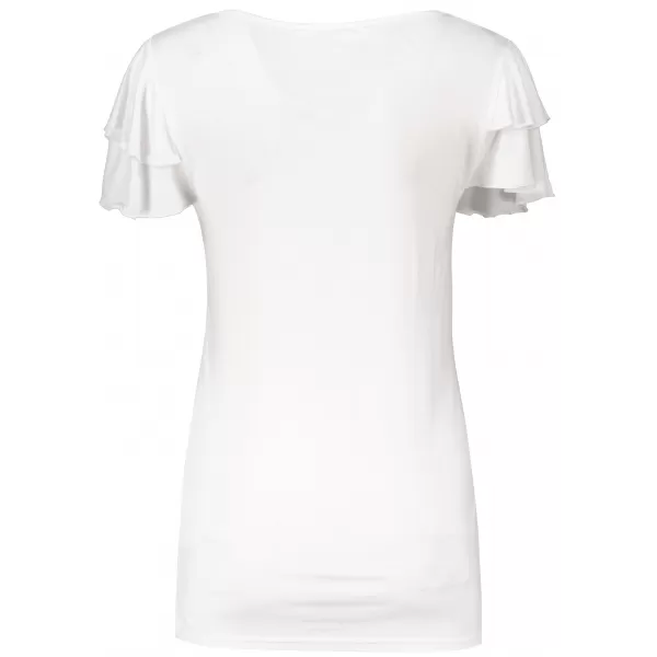  Tricou pentru femei KIXMI PAMMI ALB 