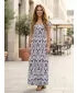 Rochie KIXMI PRIMAVERA ALBASTRU INCHIS