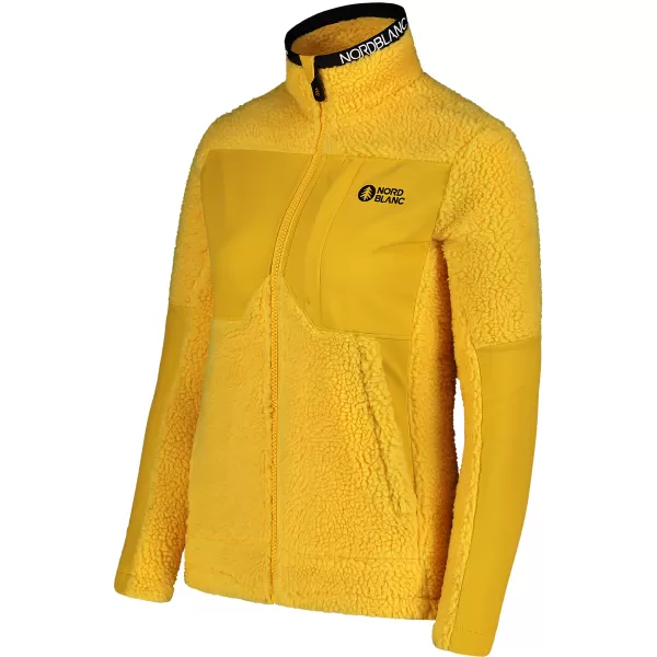  Hanorac de damă din fleece NORDBLANC PENINSULA NBSFL7654 CHIHLIMBAR 