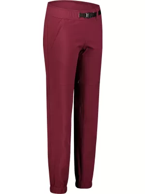 Pantaloni softshell dama NORDBLANC ELSA NBFPL7733 BURGUNDIA