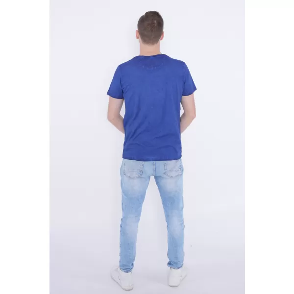  Tricou pentru bărbați ALTISPORT ANDREW ALBASTRU 