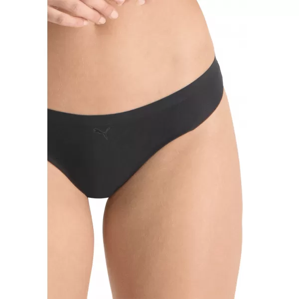  Chiloți PUMA WOMEN SEAMLESS STRING 2P PACK 93502201 NEGRU 
