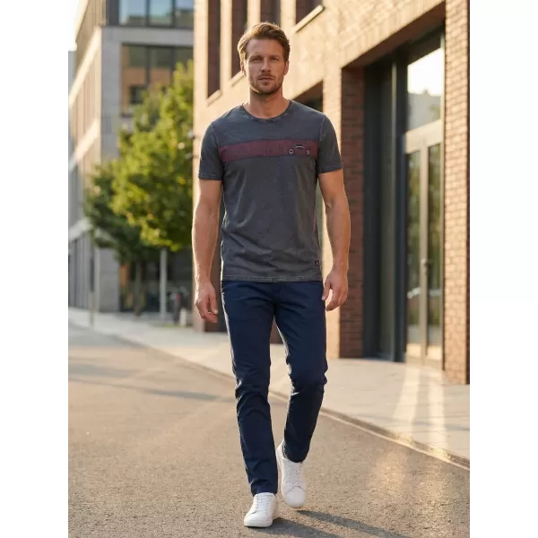  Tricou pentru bărbați ALTISPORT ARMAN GRI INCHIS 