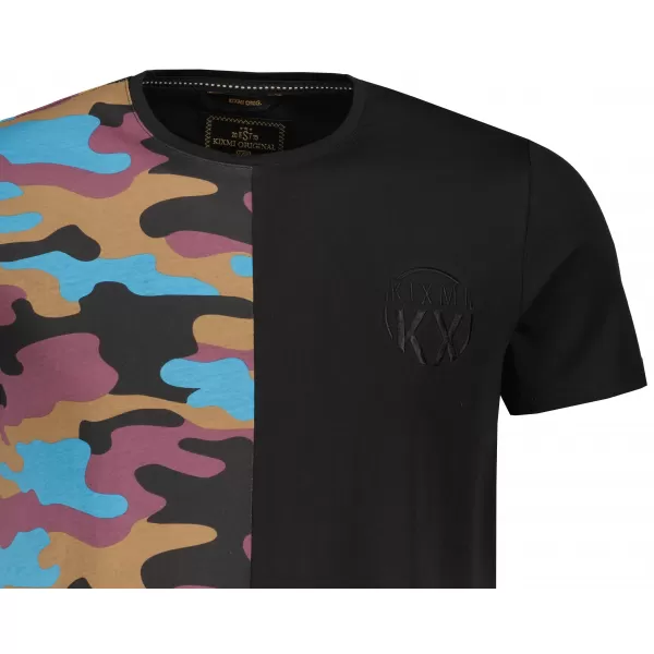  Tricou pentru bărbați KIXMI PERRY NEGRU 