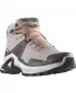 Pantofi pentru copii SALOMON X RAISE MID GORE-TEX L47071500 CENUŞĂ DE TRANDAFIRI/BEJ PIERSIC/TRANDAFIR DE CEAI