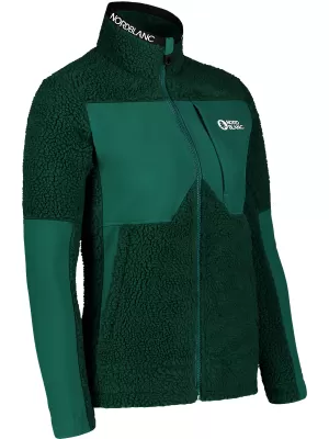 Hanorac de damă din fleece NORDBLANC PENINSULA NBSFL7654 VERDE