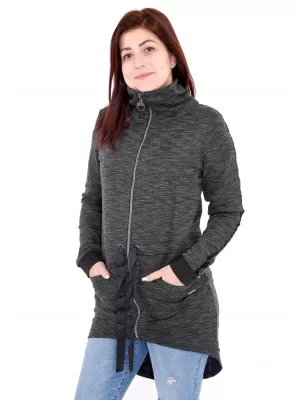 Hanorac de dama ALTISPORT AGNES NEGRU