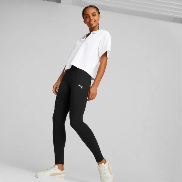  Jambiere de damă PUMA HER HIGH-WAIST LEGGINGS 674230-01 NEGRU 