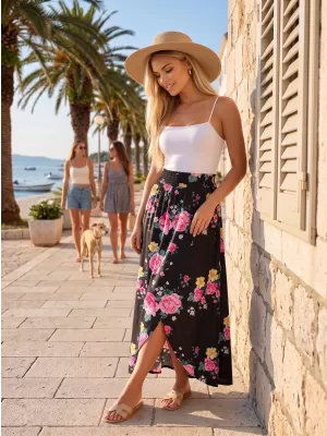 Fusta de dama ALTISPORT ADALIE NEGRU