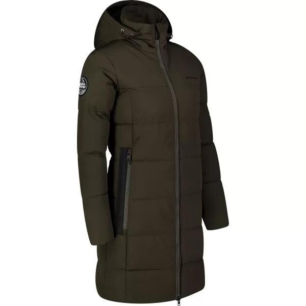  Palton de iarnă de damă NORDBLANC EXQUISITE NBWJL7722 VERDE 
