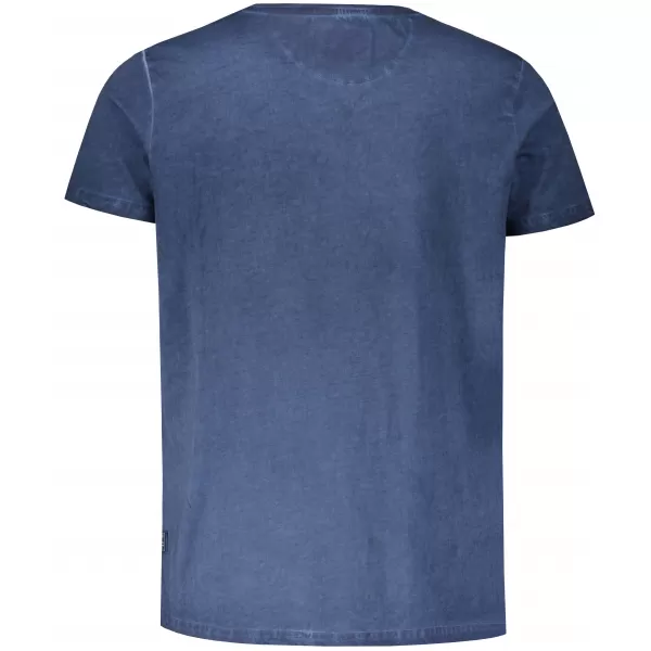  Tricou pentru bărbați KIXMI PHIL ALBASTRU INCHIS 
