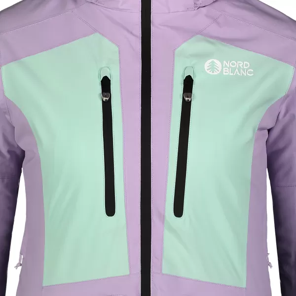  Jachetă de schi pentru femei NORDBLANC SNOW-SQUALL NBWJL7753 VIOLET 