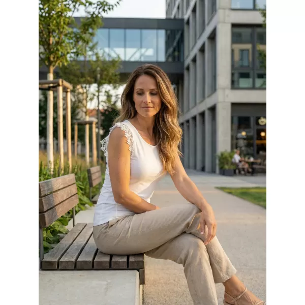  Maieu de damă KIXMI PENELOPE ALB 