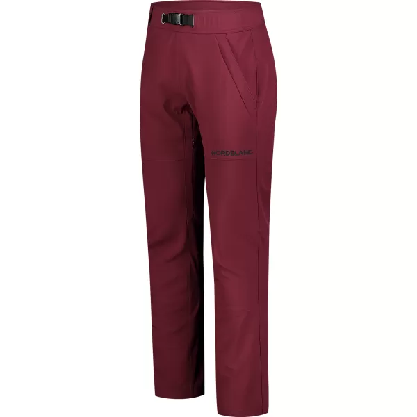  Pantaloni softshell pentru bărbați NORDBLANC ENCAPSULATED NBFPM7731 BURGUNDIA 