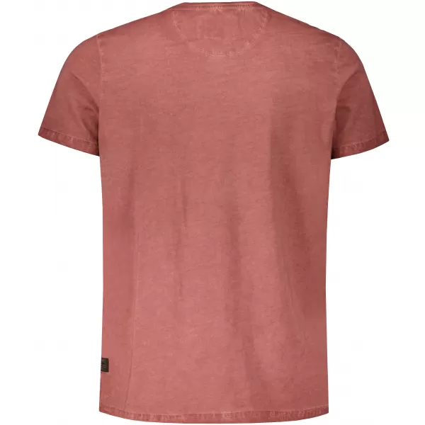  Tricou pentru bărbați KIXMI PATRIC BURGUNDIA 