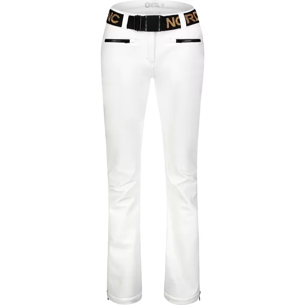  Pantaloni de schi softshell pentru femei NORDBLANC MELLEABLE NBWPL7728 ALB 