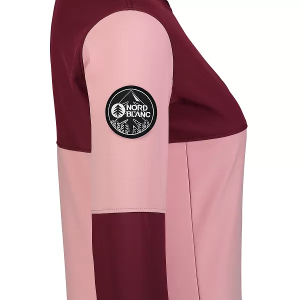  Jachetă softshell pentru femei NORDBLANC COVE NBSSL7656 ROZ DESCHIS 