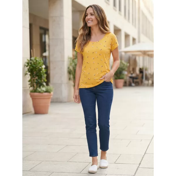 Tricou pentru femei KIXMI PATSY GALBEN 