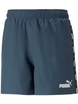 Pantaloni scurți pentru bărbați PUMA ESS+ TAPE WOVEN SHORTS 849043-16 ALBASTRU