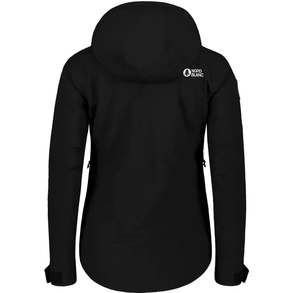  Jachetă de schi pentru femei NORDBLANC SNOW-SQUALL NBWJL7753 NEGRU 