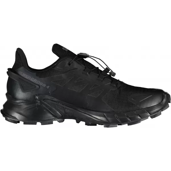  Pantofi pentru bărbați SALOMON SUPERCROSS 4 GORE-TEX L41731600 NEGRU/NEGRU/NEGRU 