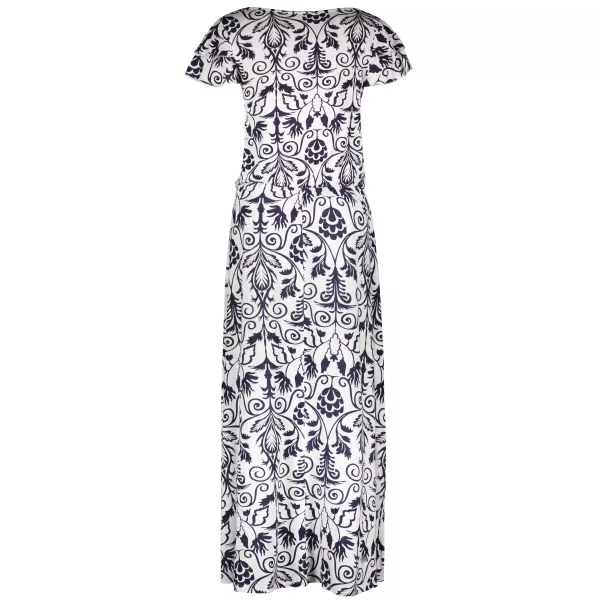  Rochie KIXMI PRIMAVERA ALBASTRU INCHIS 