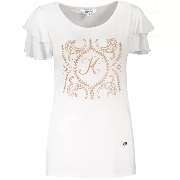  Tricou pentru femei KIXMI PAMMI ALB 