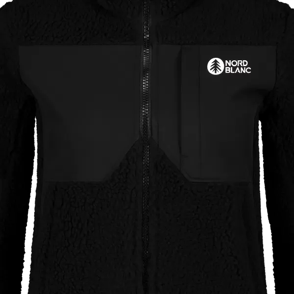  Hanorac de damă din fleece NORDBLANC PENINSULA NBSFL7654 NEGRU 