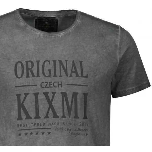  Tricou pentru bărbați KIXMI PELTON GRI INCHIS 