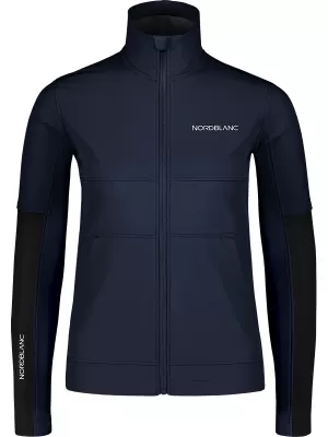 Jachetă softshell de damă NORDBLANC FJORD NBSSL7657 ALBASTRU
