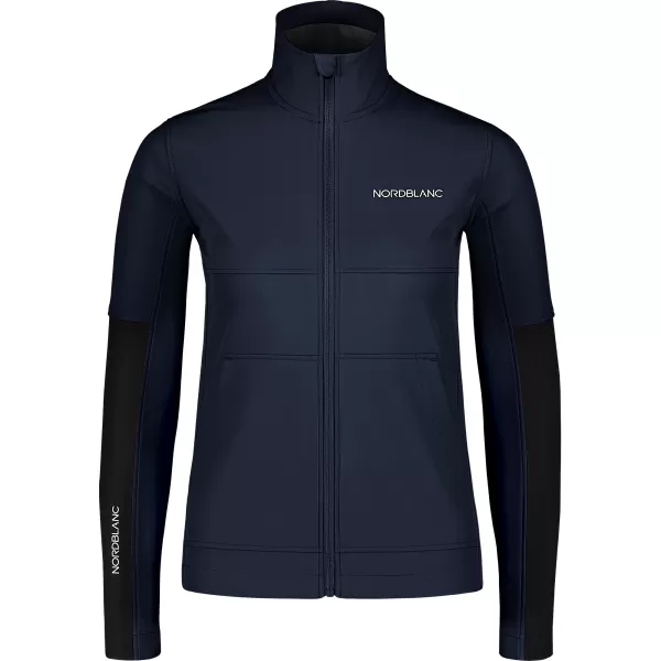  Jachetă softshell de damă NORDBLANC FJORD NBSSL7657 ALBASTRU 