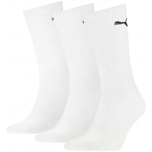  Șosete PUMA CREW SOCK LIGHT 3P 90794002 ALB 
