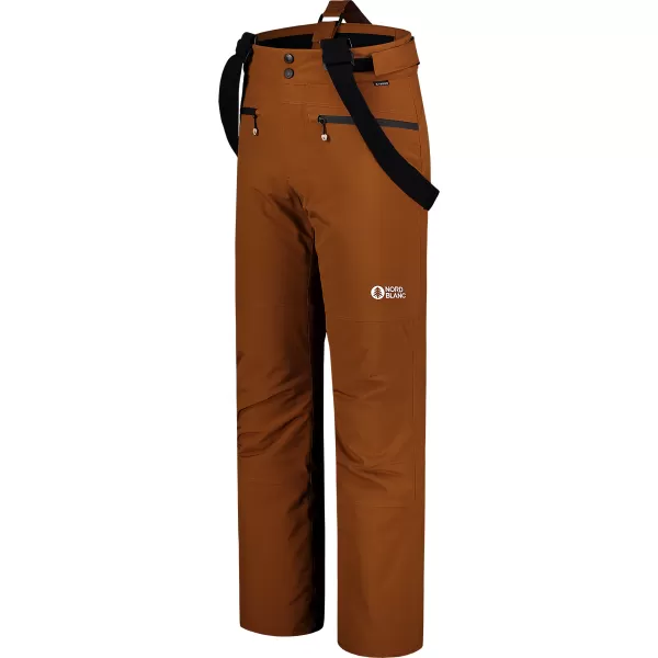  Pantaloni de schi pentru bărbați NORDBLANC SNOWCAT NBWP7767 MARO 