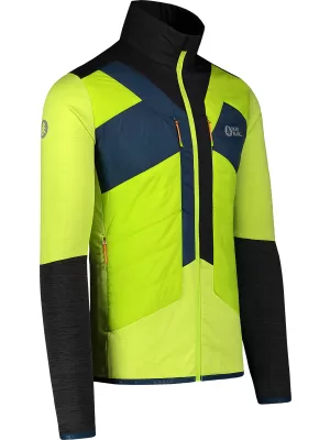 Jachetă pentru bărbați NORDBLANC PROTECTION NBWJM7755 VERDE STRĂLUCITOR