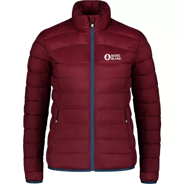  Geaca matlasata de dama NORDBLANC SURROUNDINGS NBWJL7719 BURGUNDIA 