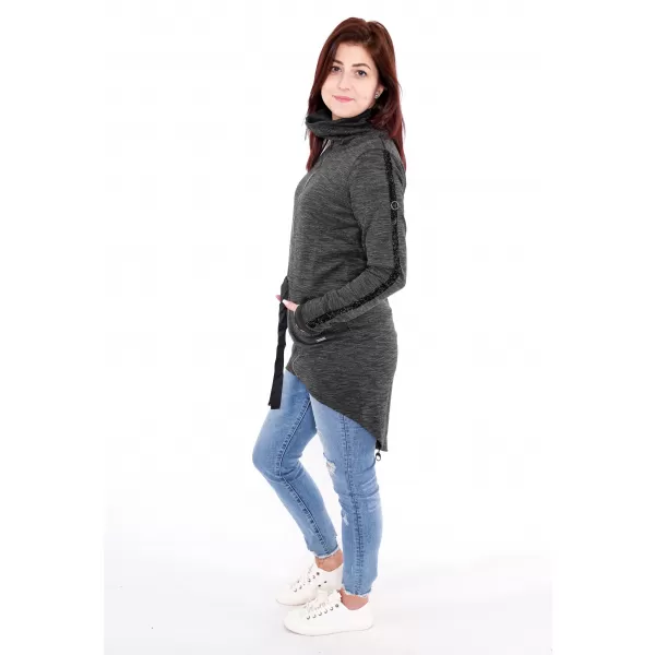  Hanorac de dama ALTISPORT AGNES NEGRU 