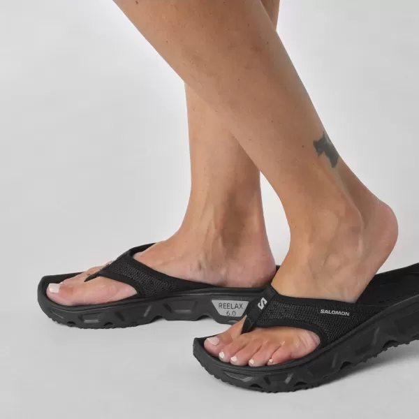  FLIP -FLIP -FLOPS SALOMON REELAX BREAK 6.0 L47111200 NEGRU/NEGRU/ALIAJ 