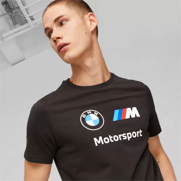  Tricou pentru bărbați PUMA BMW MMS ESS LOGO TEE 538148-01 NEGRU 