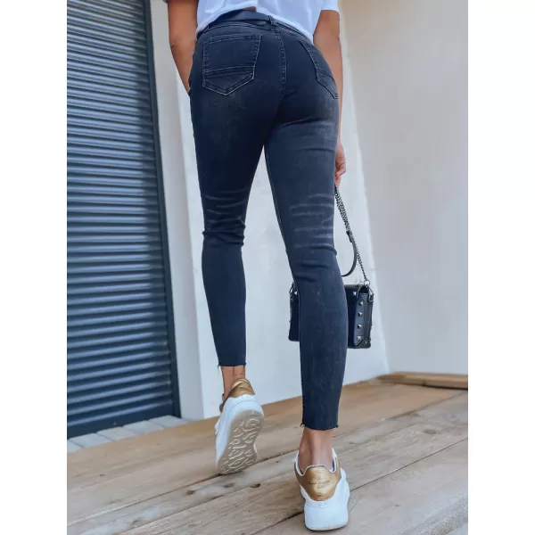  Pantalonii pentru doamne DSTREET UY1311 NEGRU 