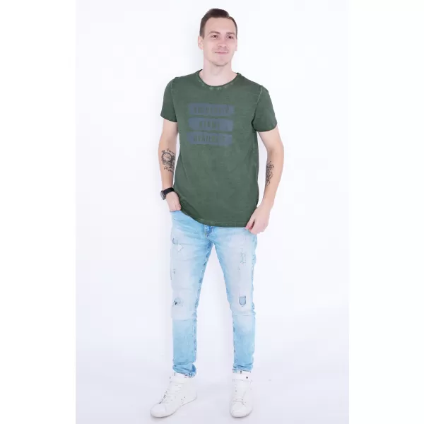  Tricou pentru bărbați KIXMI PAUL VERDE 