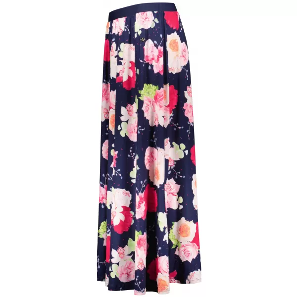  Fusta de dama KIXMI PEONY ALBASTRU INCHIS 