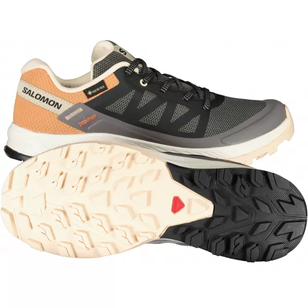  Pantofi de dama SALOMON OUTRISE GORE-TEX L47219100 MAGNET/NEGRU/AUR CORAL 