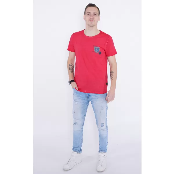  Tricou pentru bărbați KIXMI PHIL ROȘU 