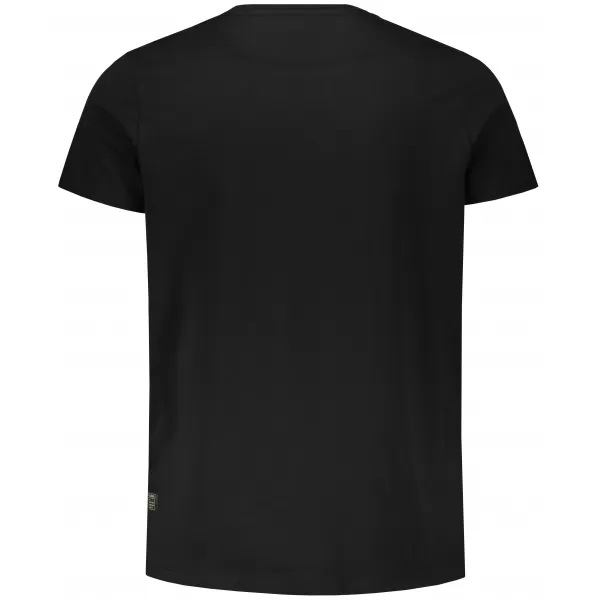  Tricou pentru bărbați KIXMI PHIL NEGRU 