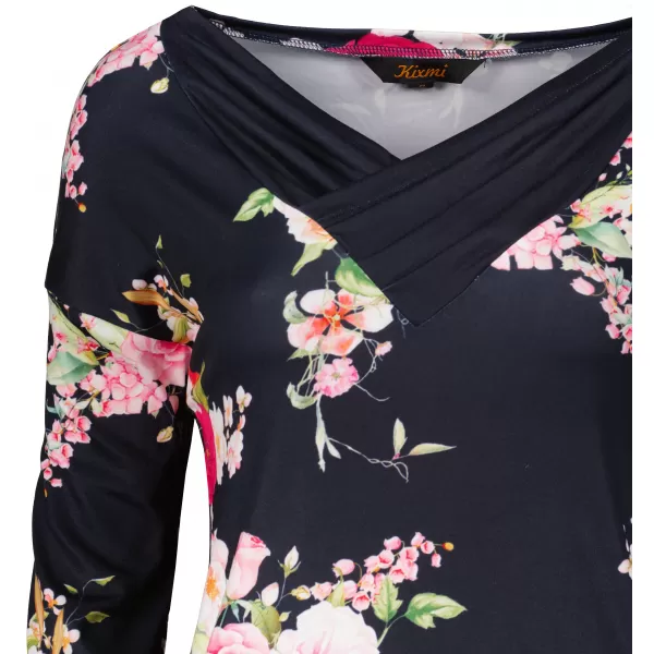  Tricou pentru femei KIXMI PALA ALBASTRU INCHIS 