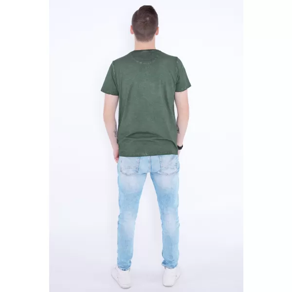  Tricou pentru bărbați KIXMI PAUL VERDE 