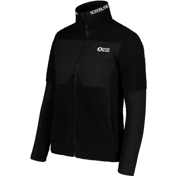  Hanorac de damă din fleece NORDBLANC PENINSULA NBSFL7654 NEGRU 