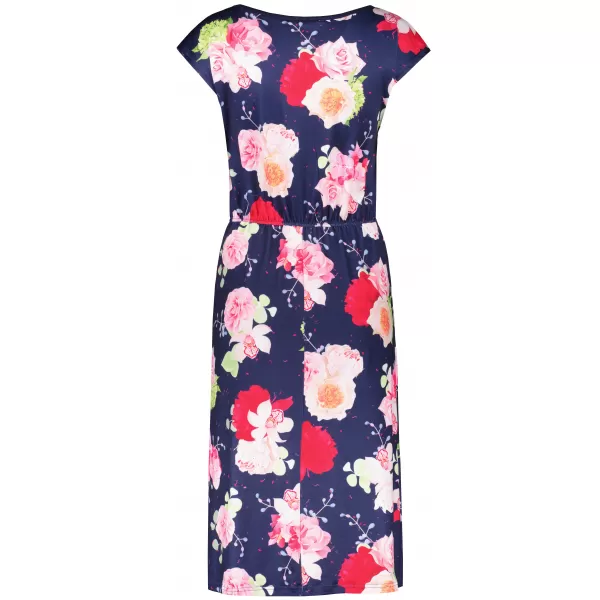  Rochie KIXMI PENIE ALBASTRU INCHIS 