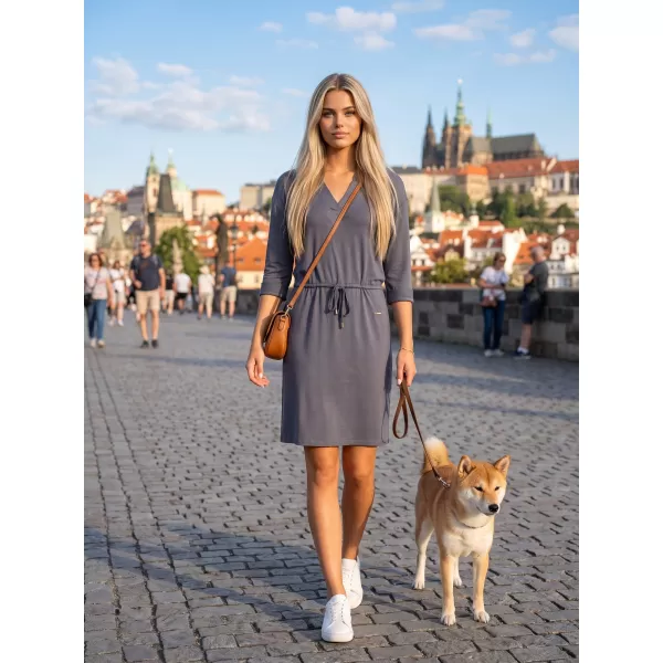 Rochie ALTISPORT ANIKA GRI INCHIS 