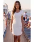 Rochie KIXMI PETUNIA ALB